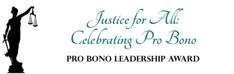 Pro bono leadership award