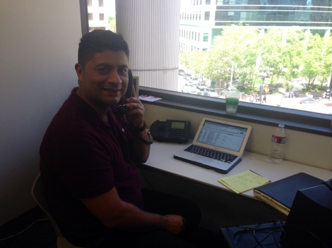 Victor, our Spanish translator for LRS and VLSC, helps the ACBA connect Spanish speaking members of our community to legal services.